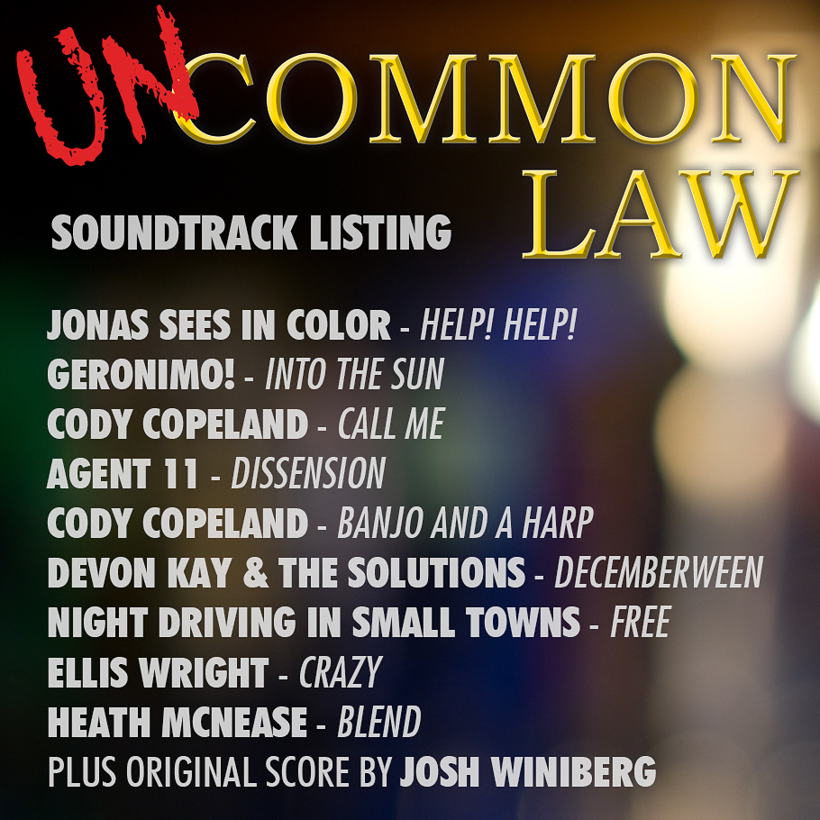 Uncommon Law Soundtrack Listing (web)